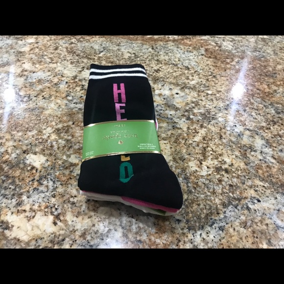 Kate Spade ♠️ new 3 pack of crew style socks - Picture 6 of 7